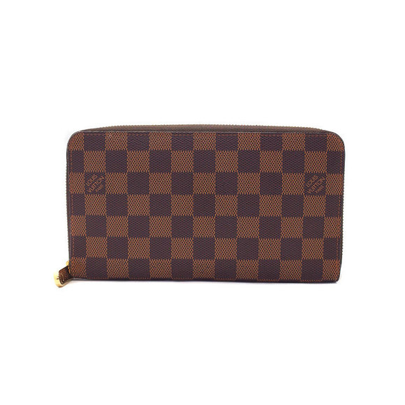 Louis Vuitton Damier Long Organizer Zip Wallet Zippy - Picture 1 of 8